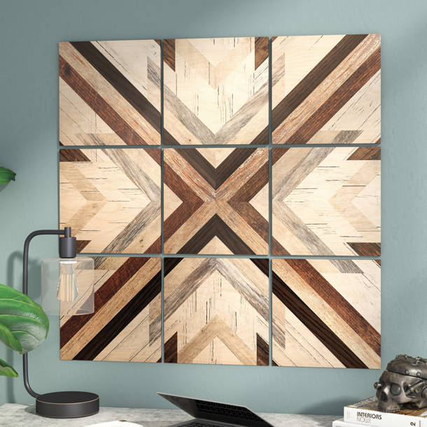 Union Rustic Wood & Metal Wall Décor Set & Reviews | Wayfair